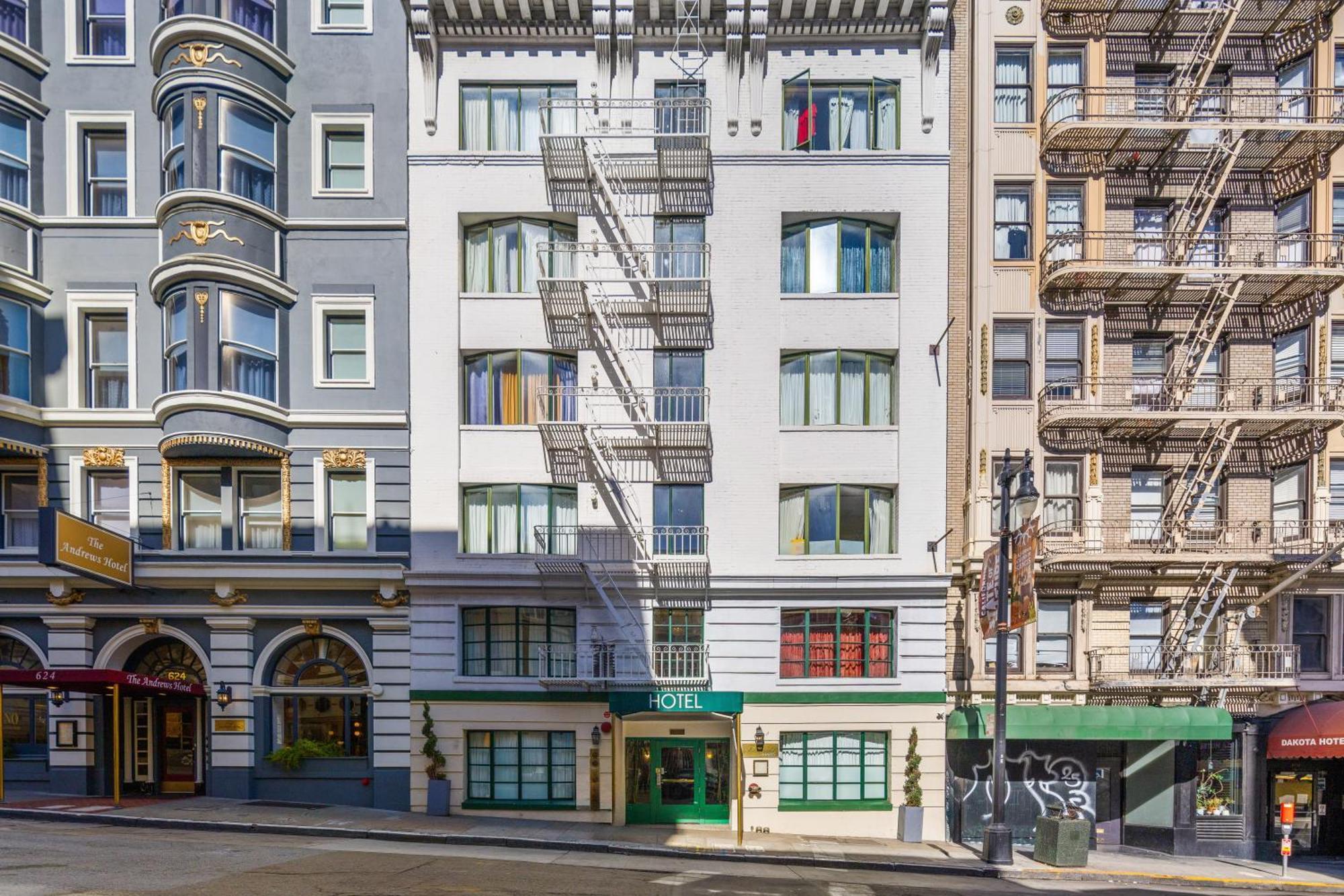 Fitzgerald Hotel Union Square San Francisco Kültér fotó