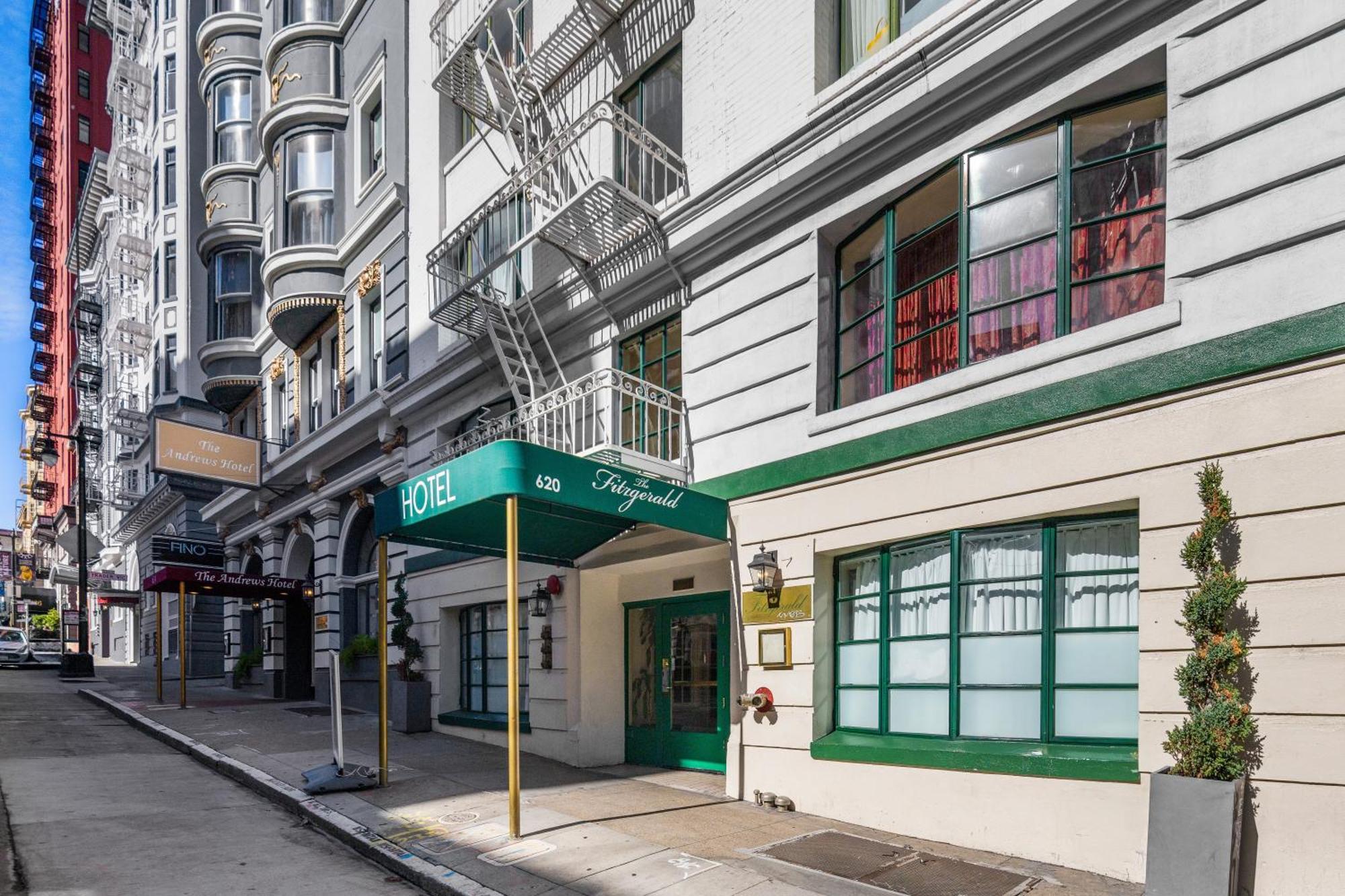 Fitzgerald Hotel Union Square San Francisco Kültér fotó